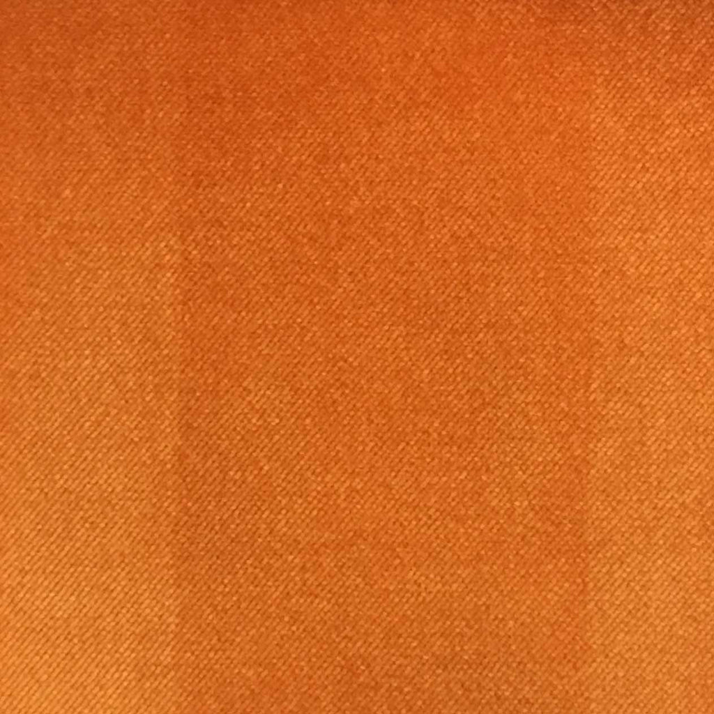 Bowie - 100% Cotton Velvet Upholstery Fabric by the Yard - Available in 77 Colors - Apricot - Top Fabric - 49
