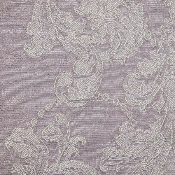 NEW - COSMOPOLITAN- 110" LACE MESH EMBROIDERED DRAPERY & WINDOW CURTAI