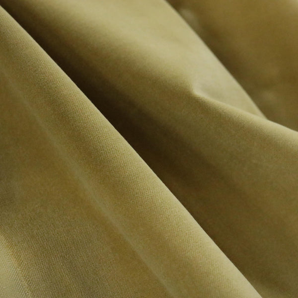 REGAL - BOWIE, 100% COTTON PLAIN VELVET UPHOLSTERY FABRIC BY TH YARD
