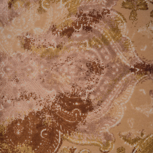 KASHMIR CUT VELVET UPHOLSTERY FABRIC BY THE YARD