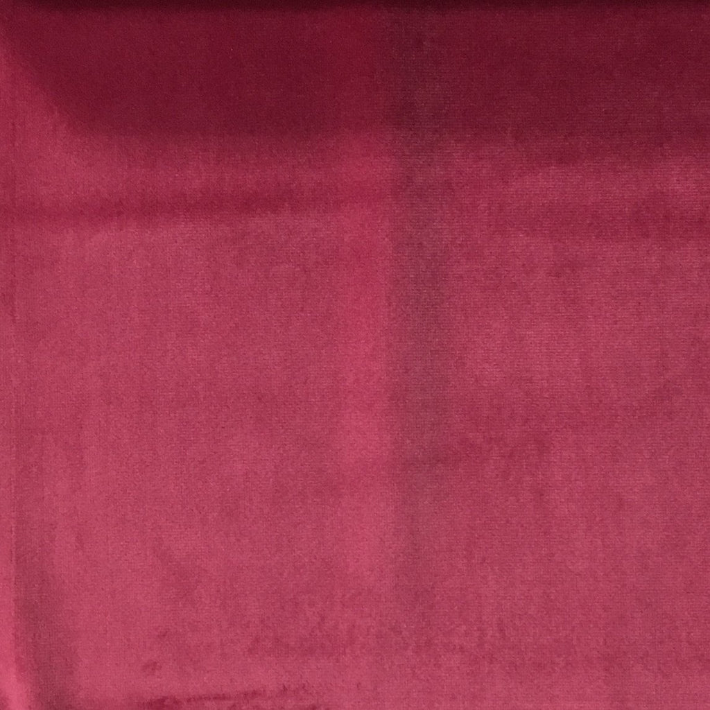 Liberty - Ultra Plush Microvelvet Fabric Upholstery Velvet Fabric by the Yard - Available in 38 Colors - Magenta - Top Fabric - 31