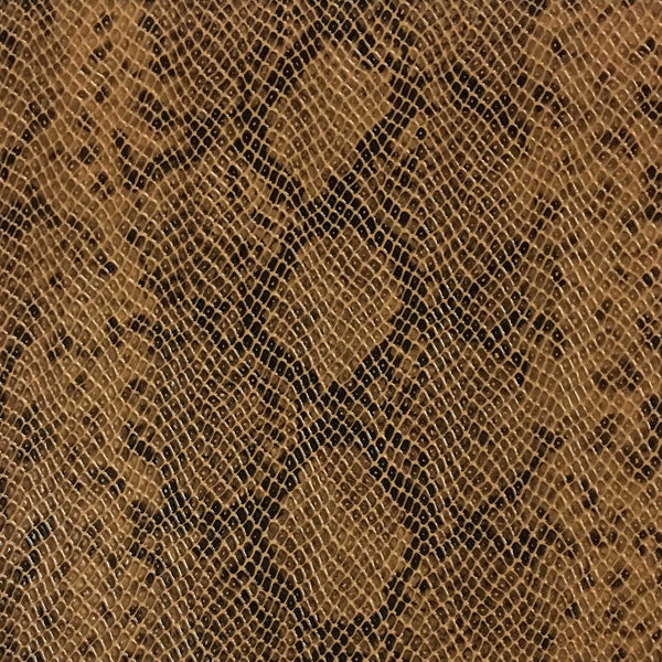 snake skin matte color vinyl upholstery fabric by the yard - nolita