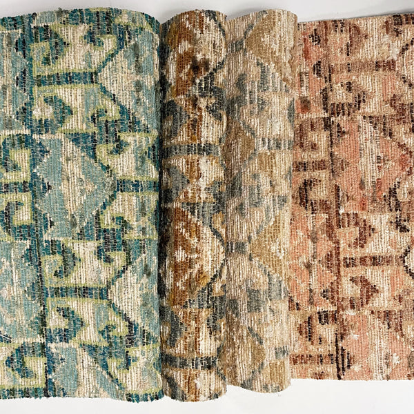 NEW - BAZAAR - GEOMETRIC JACQUARD UPHOLSTERY FABRIC BY THE YARD