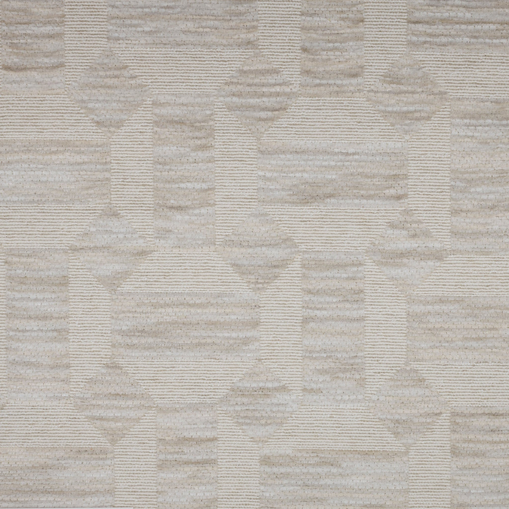 NEW - CLICK - CHENILLE JACQUARD GEOMETRIC PATTERN UPHOLSTERY FABRIC BY THE YARD