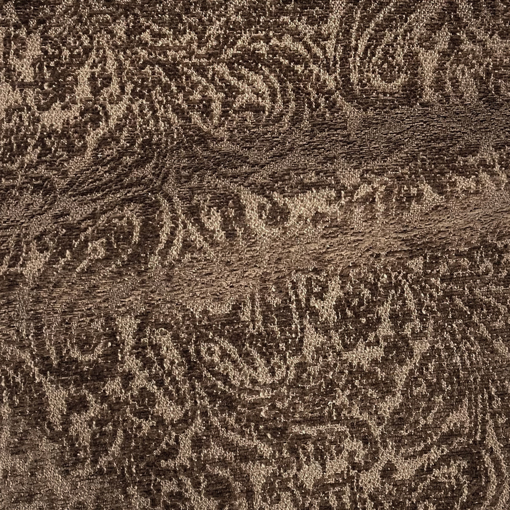 NEW - EVERLY - BOUCLE WRAP PAISLEY DESIGN JACQUARD UPHOLSTERY FABRIC BY THE YARD