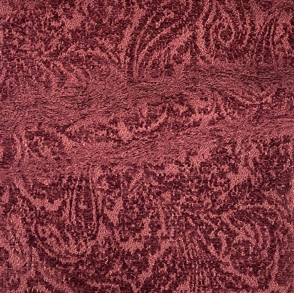 NEW - EVERLY - BOUCLE WRAP PAISLEY DESIGN JACQUARD UPHOLSTERY FABRIC BY THE YARD