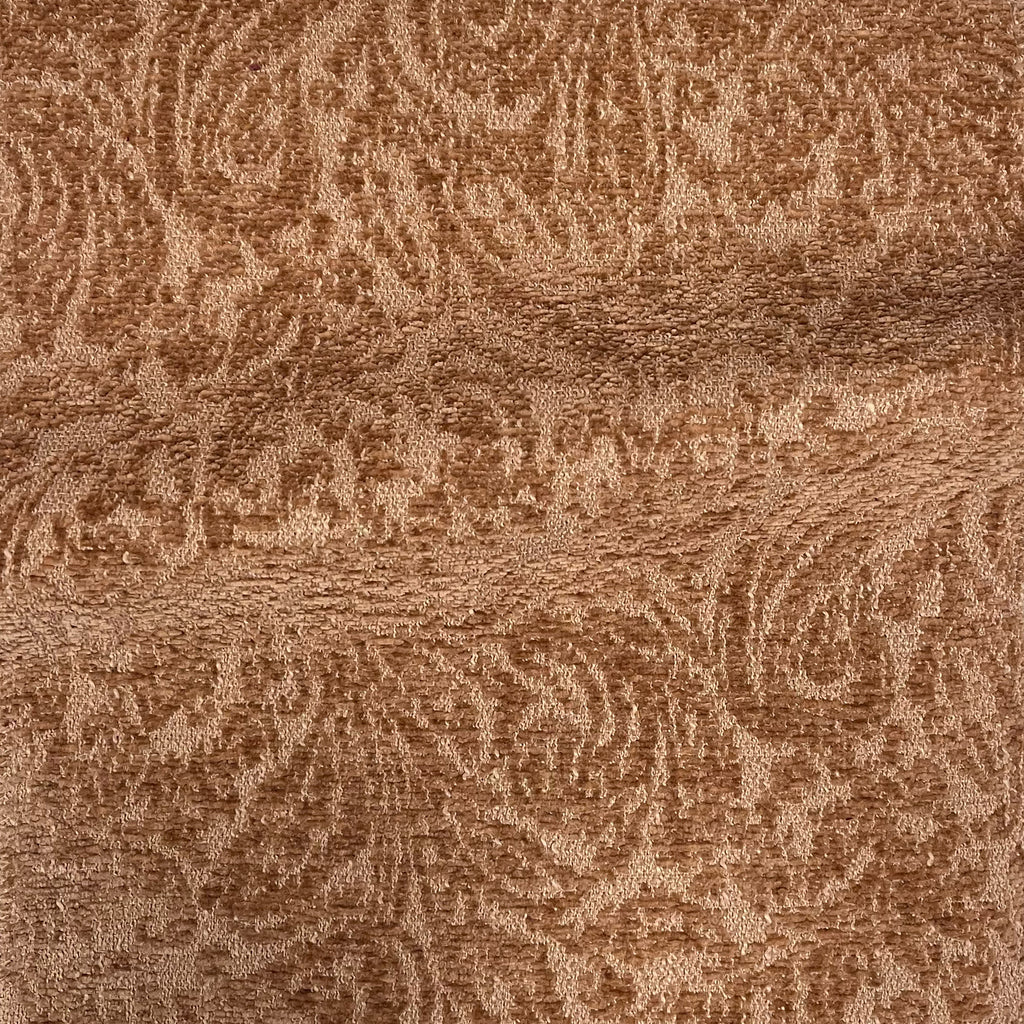 NEW - EVERLY - BOUCLE WRAP PAISLEY DESIGN JACQUARD UPHOLSTERY FABRIC BY THE YARD