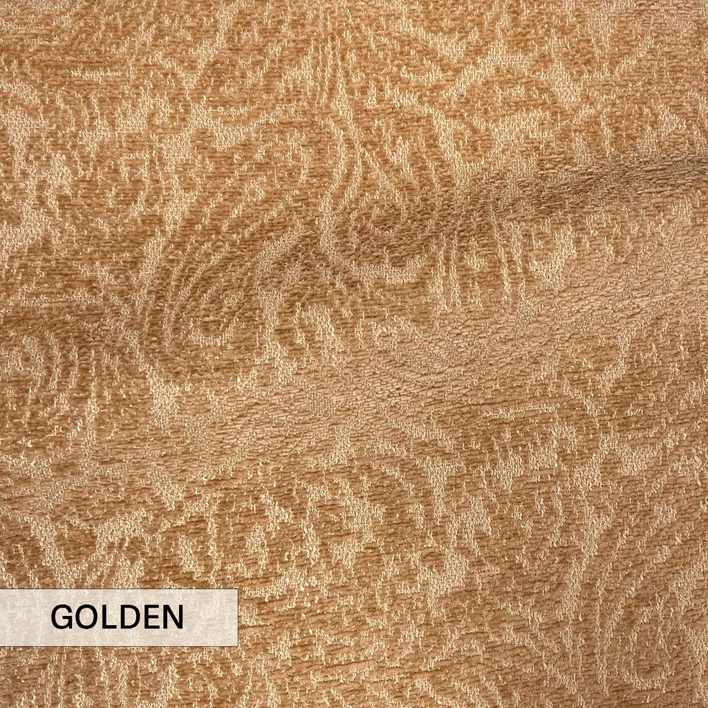 NEW - EVERLY - BOUCLE WRAP PAISLEY DESIGN JACQUARD UPHOLSTERY FABRIC BY THE YARD