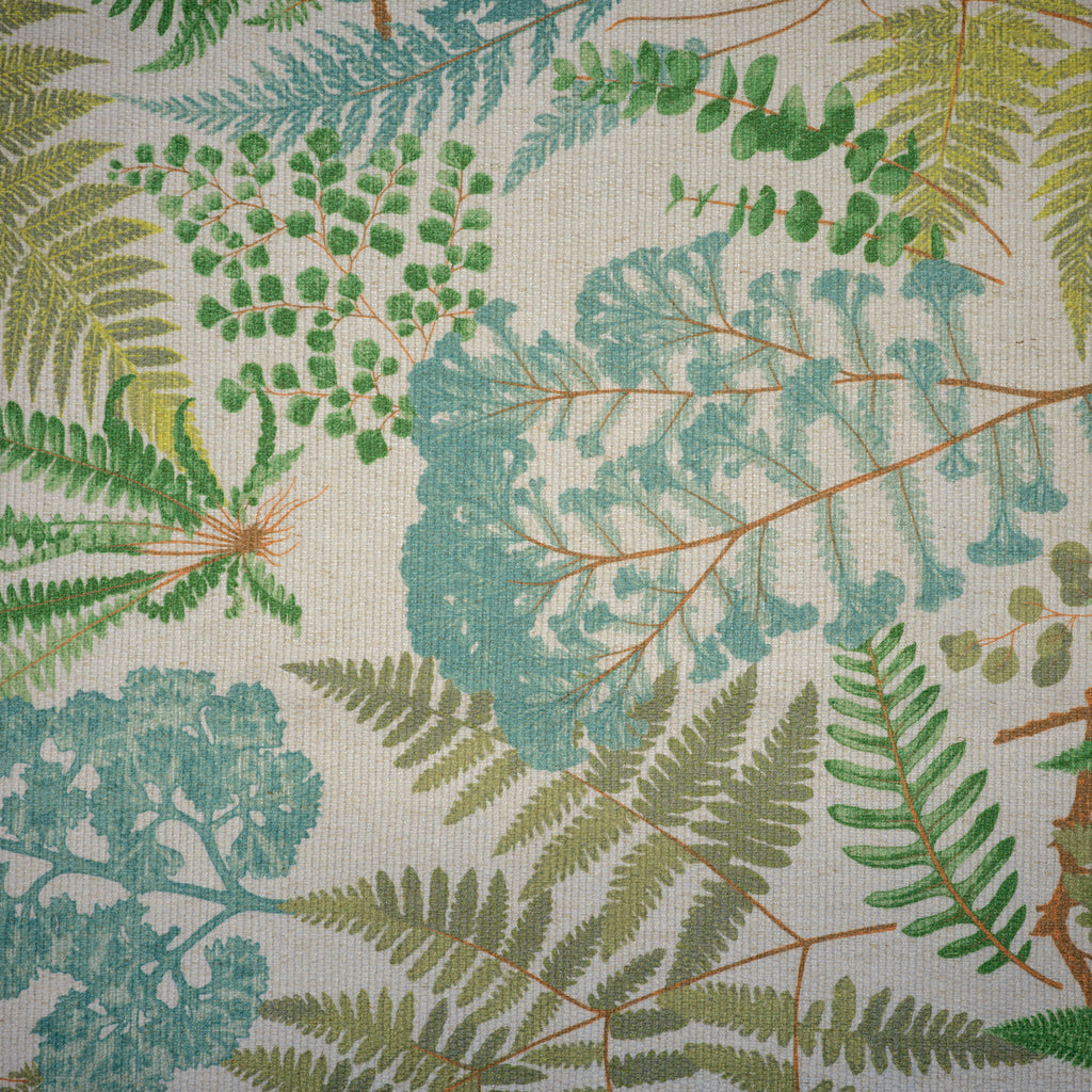 NEW - FERNDALE - BOTANICAL PRINT UPHOLSTERY FABRIC BY THE YARD