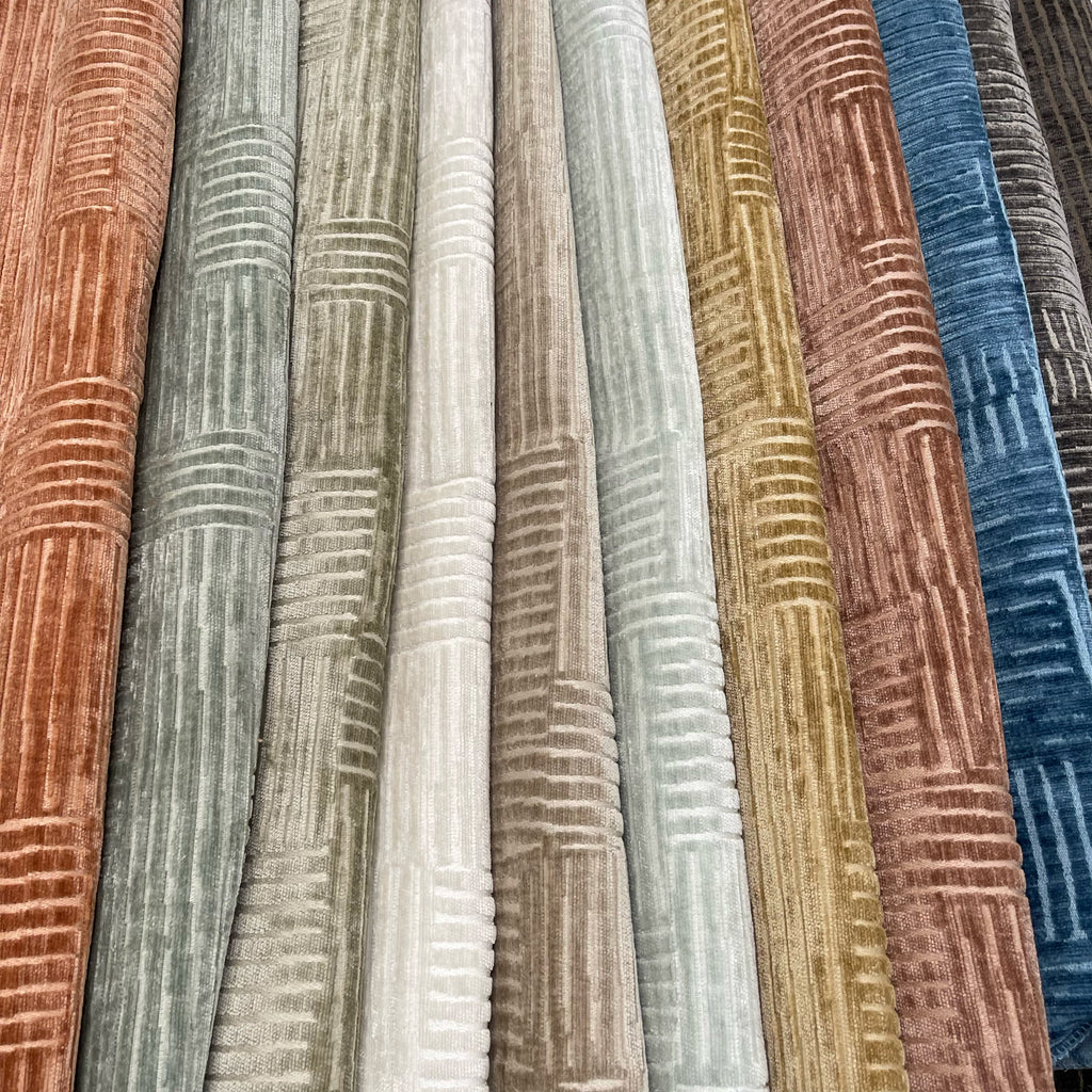 NEW - MIRO - CHENILLE UPHOLSTERY FABRIC BY THE YARD