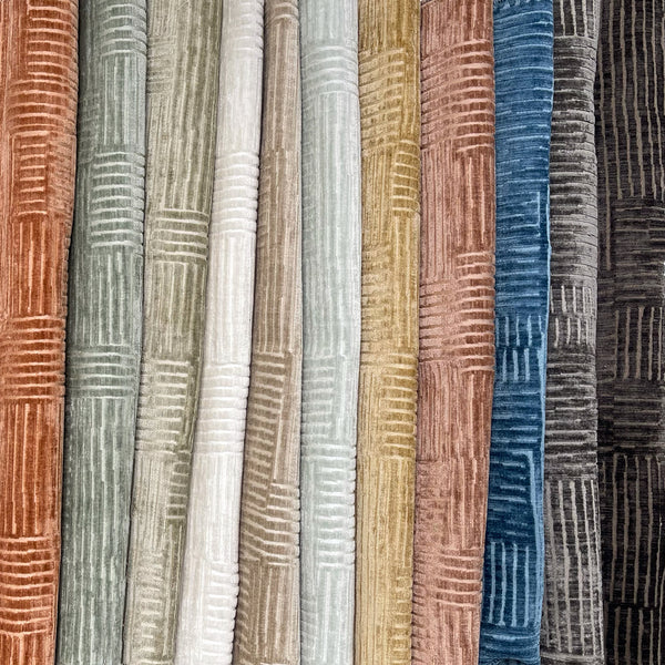 NEW - MIRO - CHENILLE UPHOLSTERY FABRIC BY THE YARD