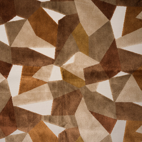 NEW - PETRA - PATCHWORK DESIGN UPHOLSTERY FABRIC BY THE YARD