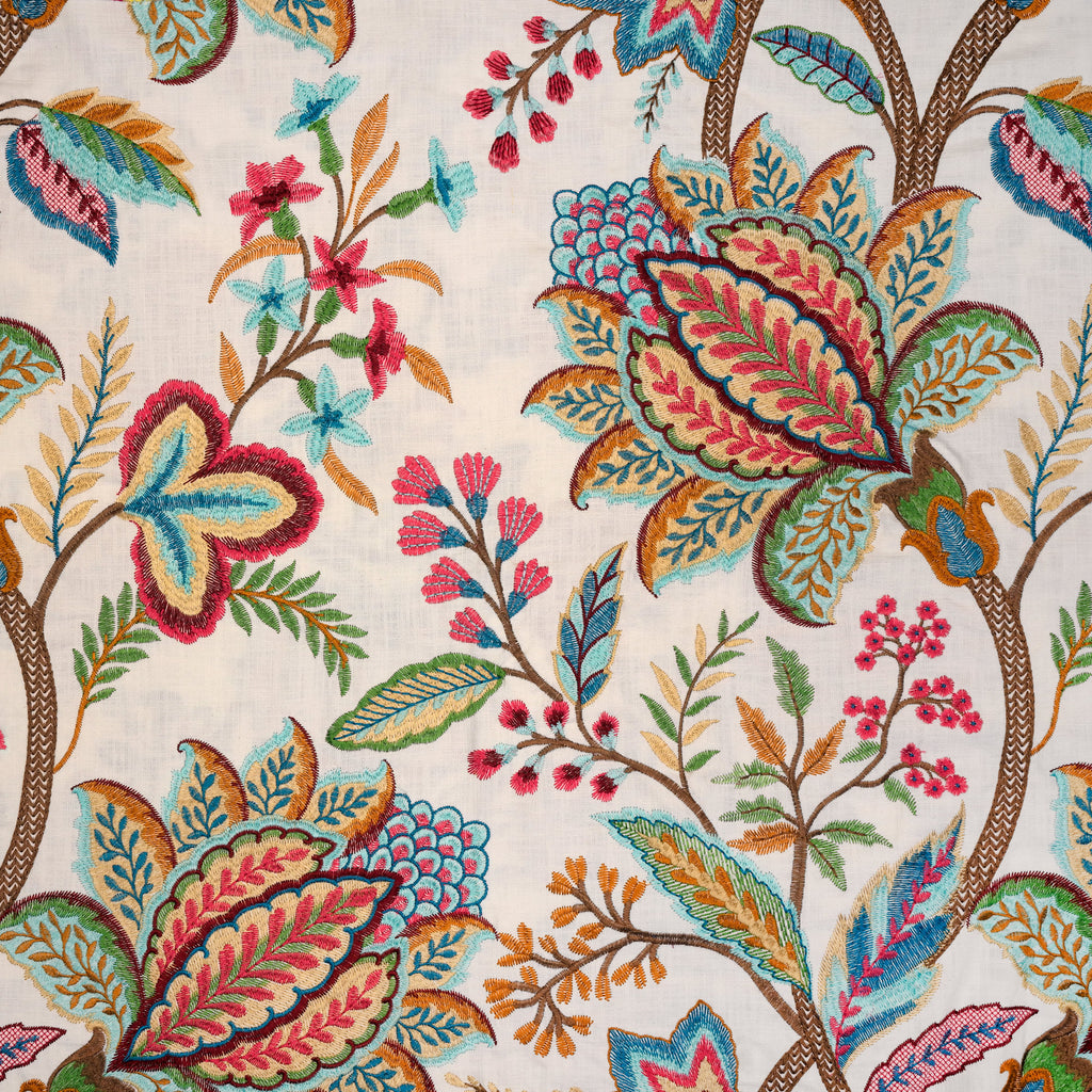 NEW - PENELOPE - CREWEL EMBROIDERY CURTAINS