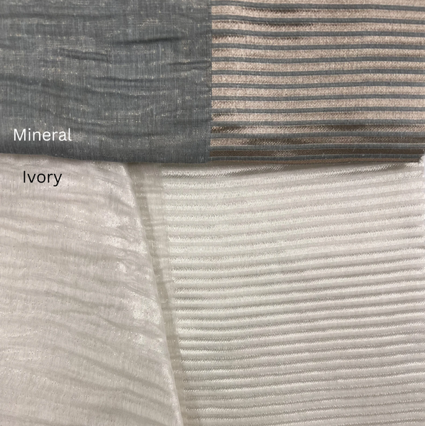 NEW - ROSEWOOD - 110" LINEN BLENDED DRAPERY & WINDOW CURTAIN