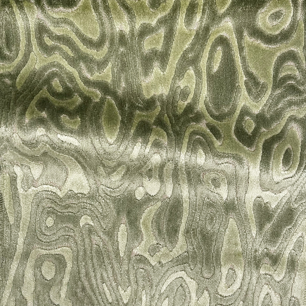 NEW - ECHO - ABSTRACT PATTERN CUT VELVET UPHOLSTERY FABRIC BY THE YARD