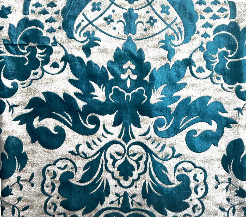 VERONA - Full Silk Printed Aluminium Velvet