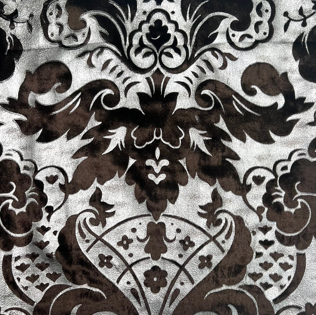 VERONA - Full Silk Printed Aluminium Velvet