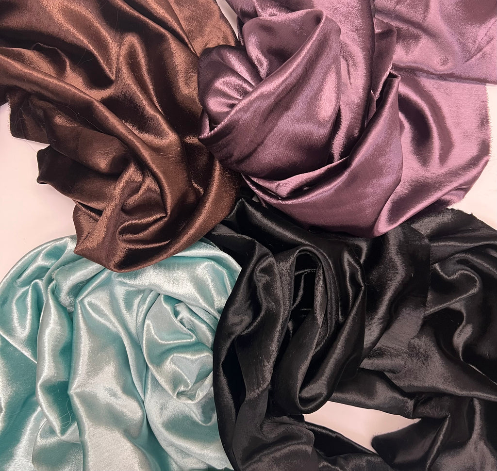 VERONA - Full Silk Printed Aluminium Velvet