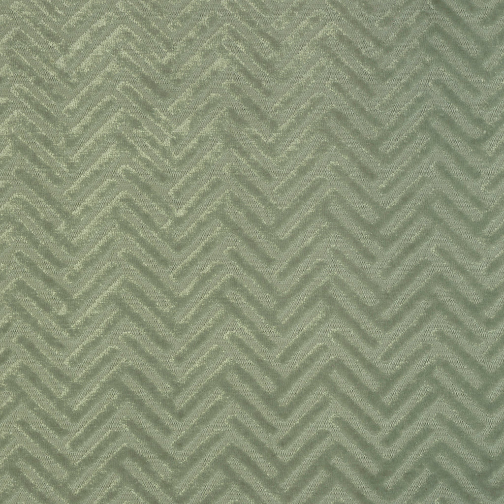 Vienna - Beethoven, Geometric Arrow Pattern BURNOUT VELVET