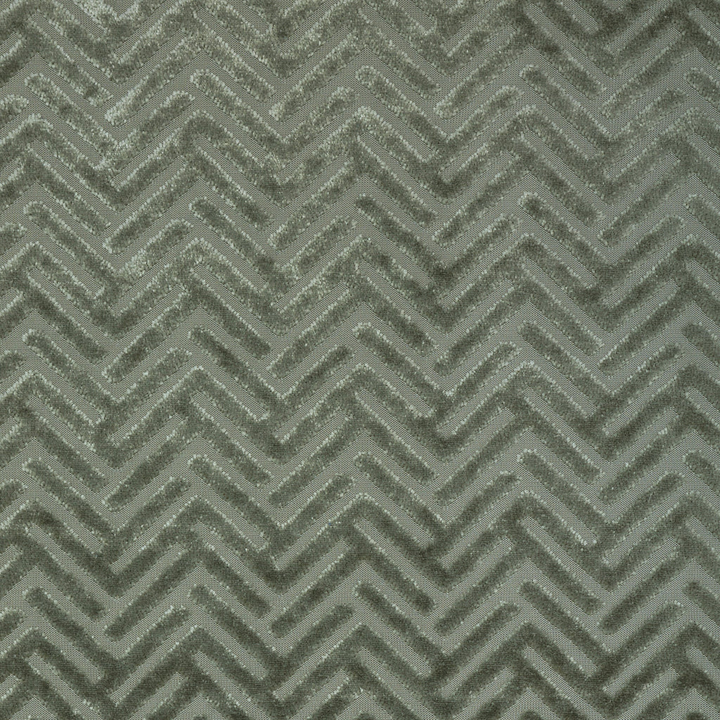 Vienna - Beethoven, Geometric Arrow Pattern BURNOUT VELVET