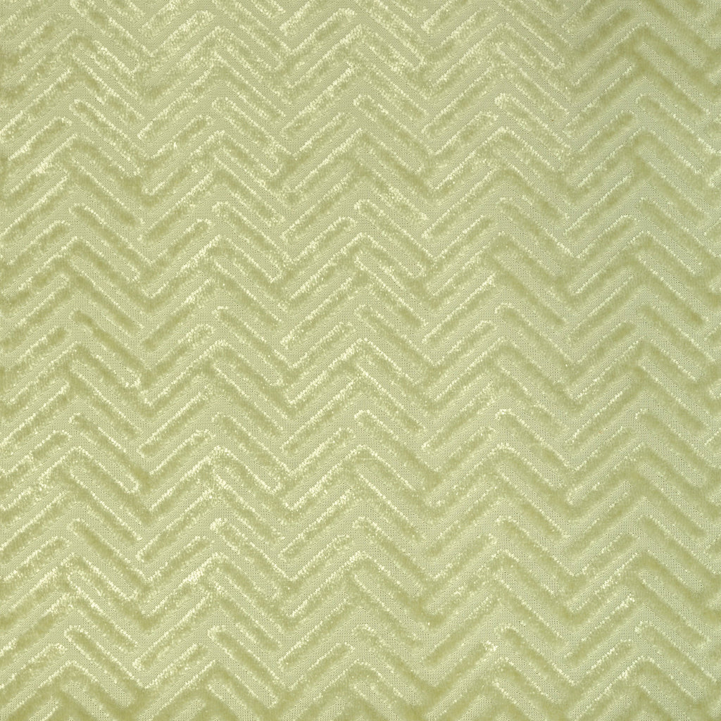 Vienna - Beethoven, Geometric Arrow Pattern BURNOUT VELVET
