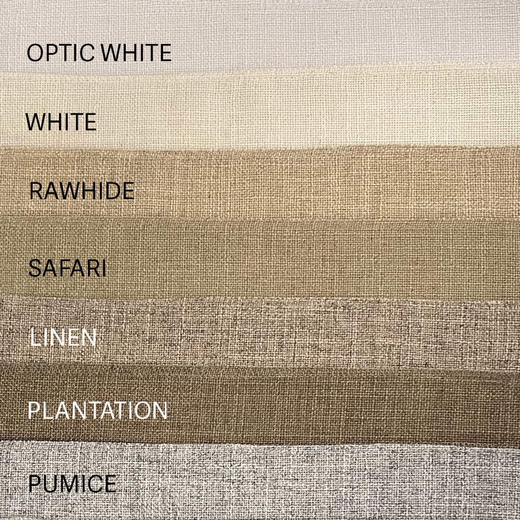 ZUMA - BLAKE, LINEN POLYESTER BLENDED BURLAP UPHOLSTERY FABRIC BY THE YARD