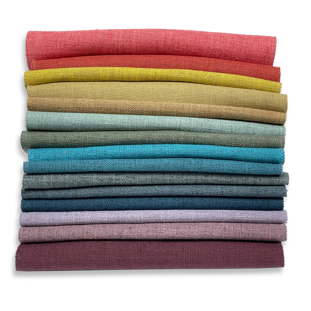 ZUMA - BLAKE, LINEN POLYESTER BLENDED BURLAP UPHOLSTERY FABRIC BY THE YARD