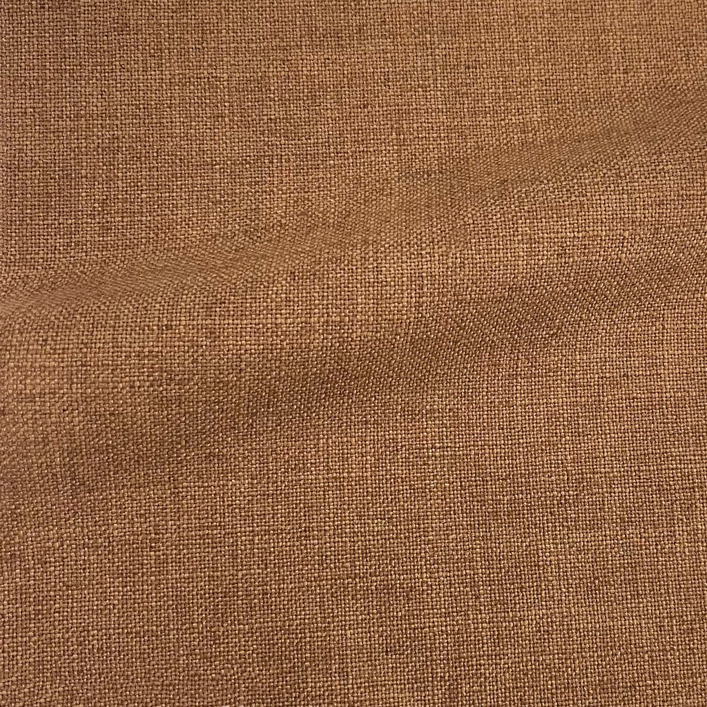 ZUMA - BLAKE, LINEN POLYESTER BLENDED BURLAP UPHOLSTERY FABRIC BY THE YARD