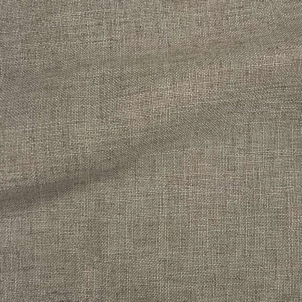 ZUMA - BLAKE, LINEN POLYESTER BLENDED BURLAP UPHOLSTERY FABRIC BY THE YARD