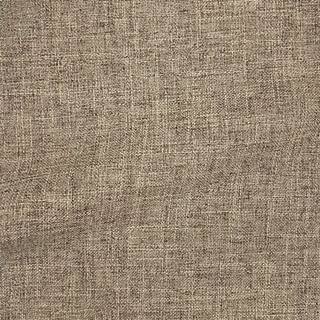 ZUMA - BLAKE, LINEN POLYESTER BLENDED BURLAP UPHOLSTERY FABRIC BY THE YARD