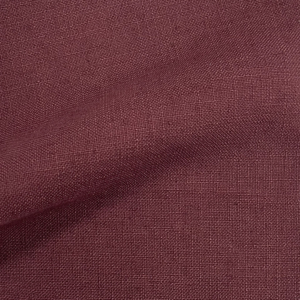 ZUMA - BLAKE, LINEN POLYESTER BLENDED BURLAP UPHOLSTERY FABRIC BY THE YARD