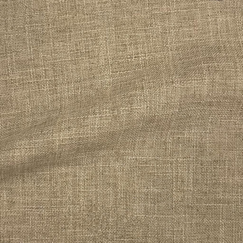 ZUMA - BLAKE, LINEN POLYESTER BLENDED BURLAP UPHOLSTERY FABRIC BY THE YARD