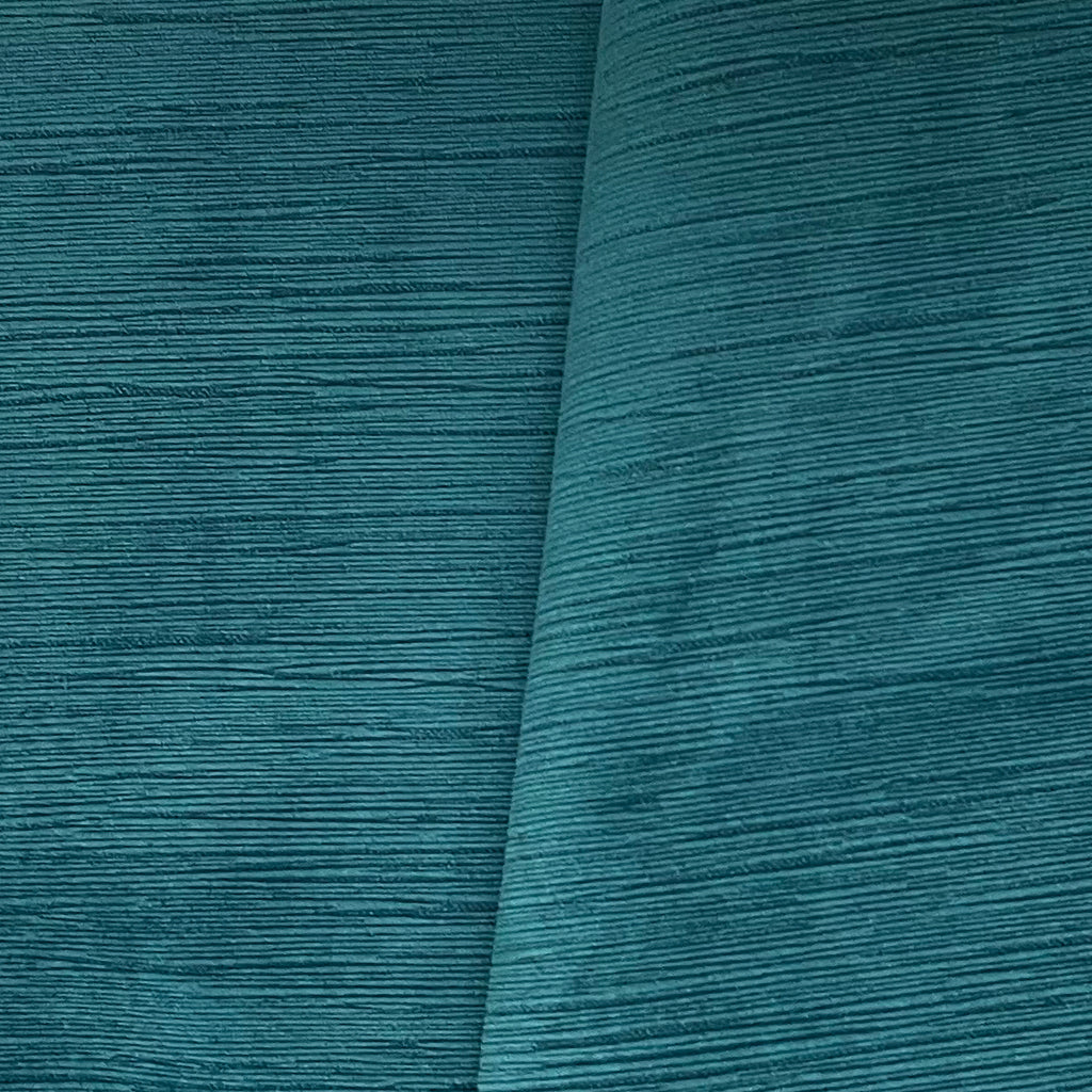 BENSON - TEXTURED MICROFIBER PLAIN VELVET UPHOLSTERY FABRIC BY THE YARD