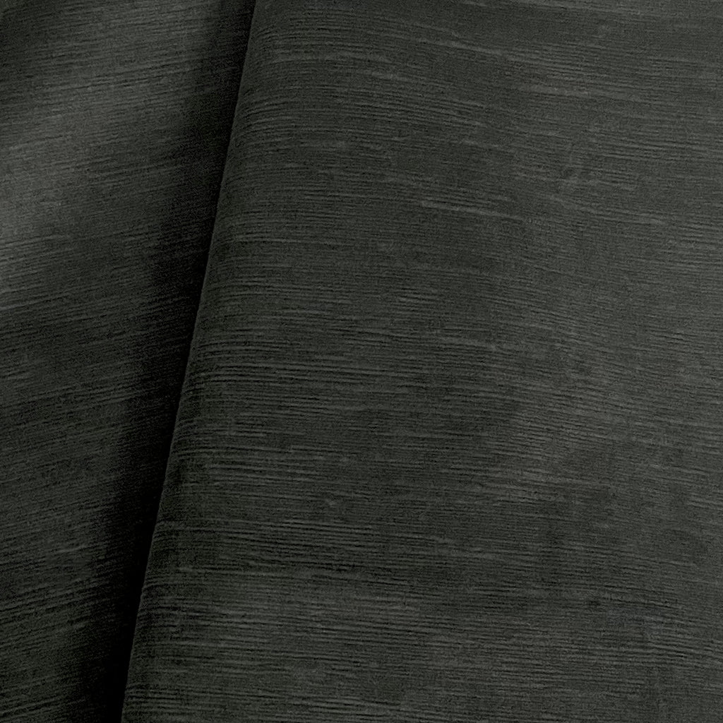 BENSON - TEXTURED MICROFIBER PLAIN VELVET UPHOLSTERY FABRIC BY THE YARD