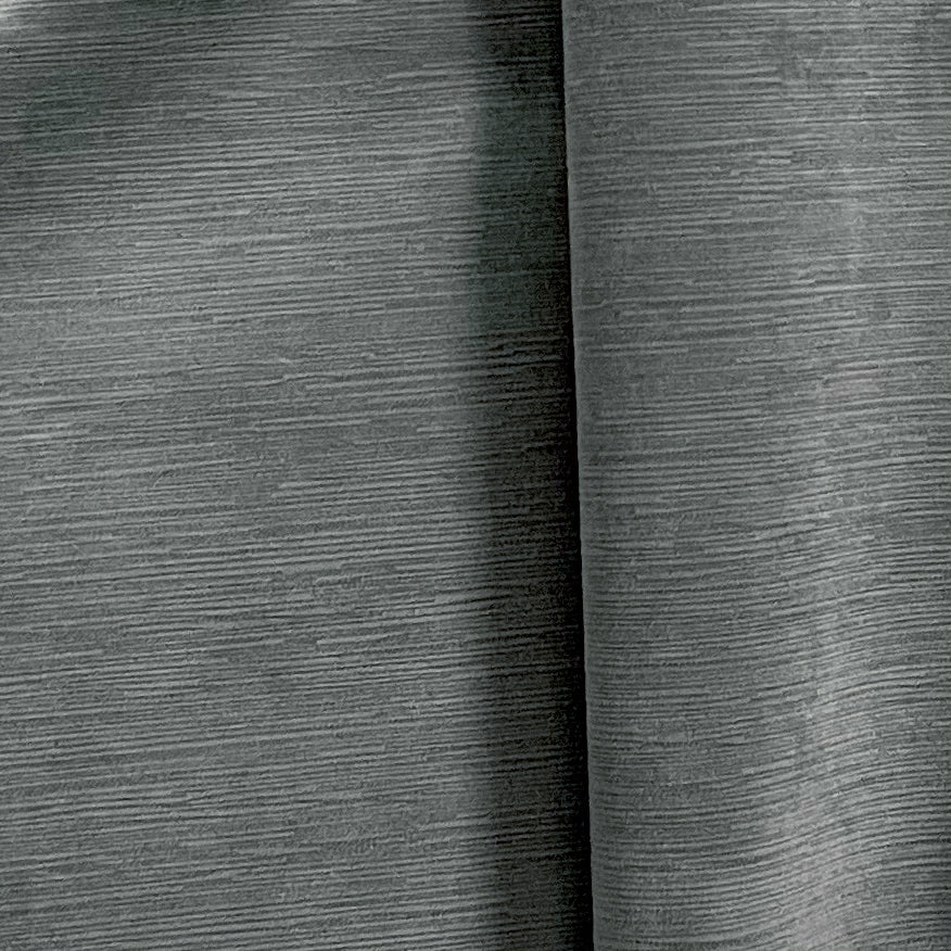 BENSON - TEXTURED MICROFIBER PLAIN VELVET UPHOLSTERY FABRIC BY THE YARD