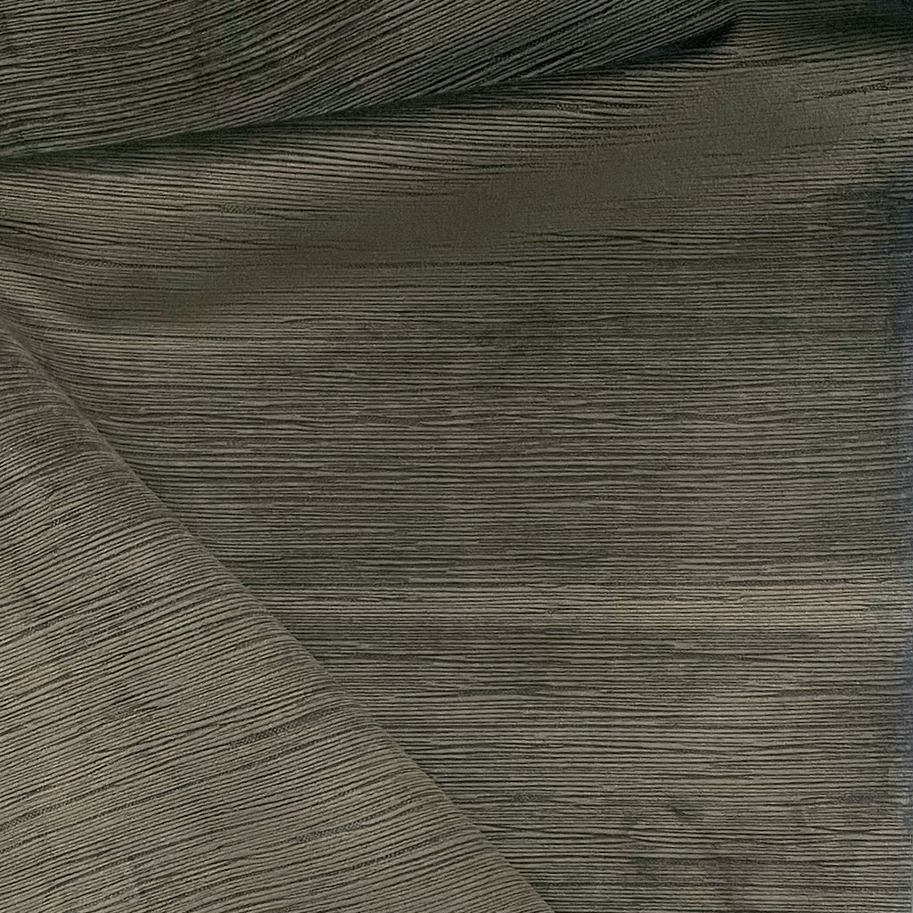 BENSON - TEXTURED MICROFIBER PLAIN VELVET UPHOLSTERY FABRIC BY THE YARD