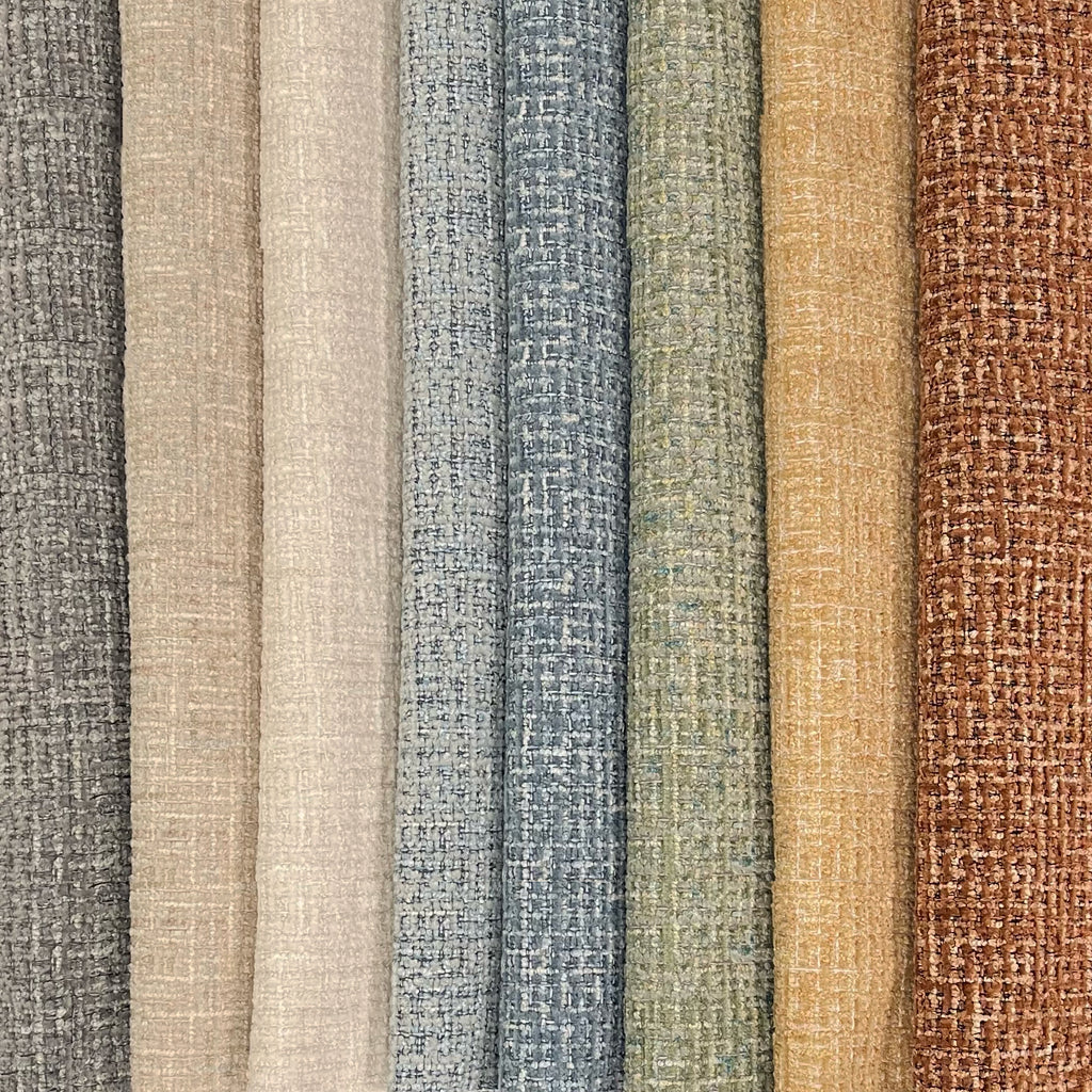 NEW - DEVON - BOUCLE YARN CHENILLE UPHOLSTERY FABRIC BY THE YARD