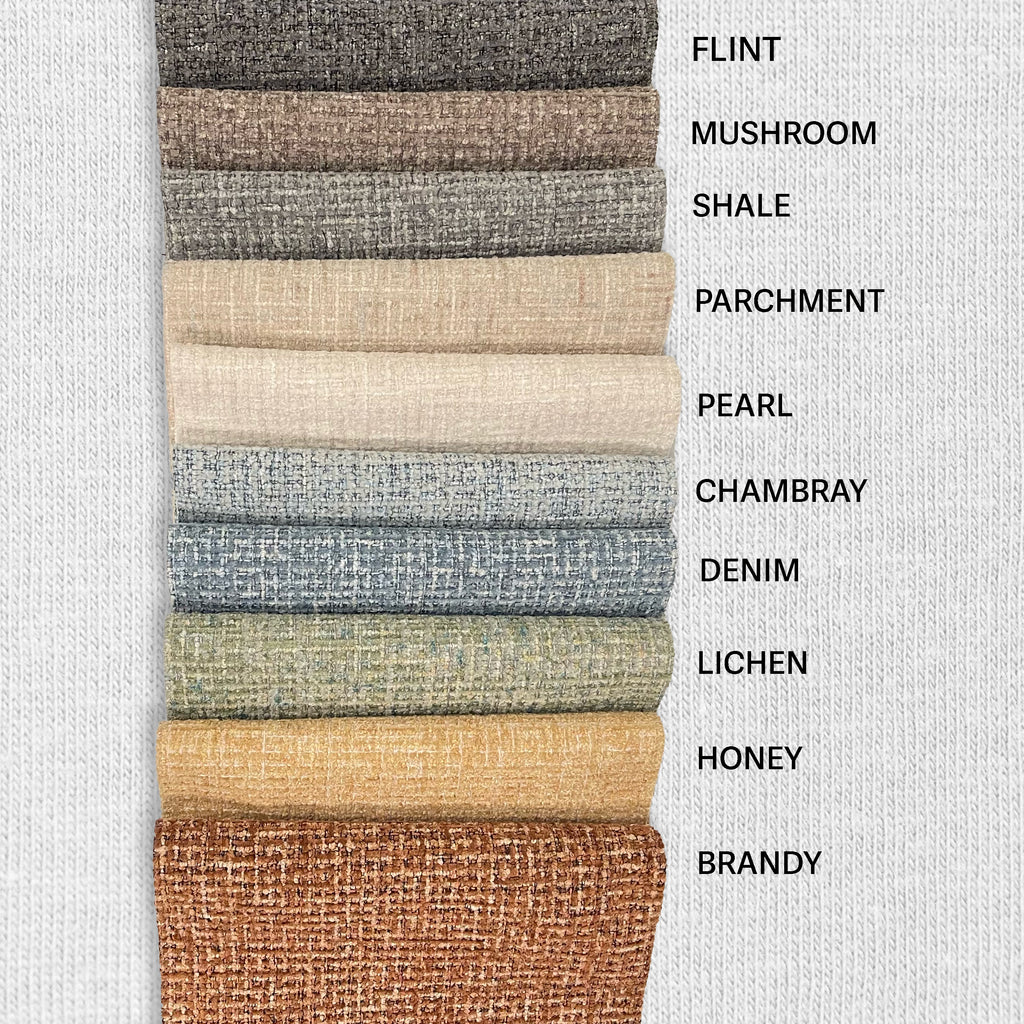 NEW - DEVON - BOUCLE YARN CHENILLE UPHOLSTERY FABRIC BY THE YARD