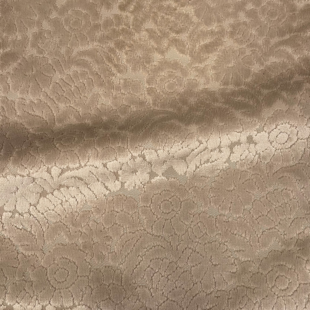 NEW - ELEANOR - BOTANICAL FLAIR CUT VELVET UPHOLSTERY FABRIC BY THE YARD
