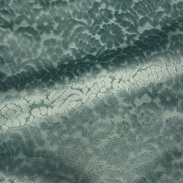 NEW - ELEANOR - BOTANICAL FLAIR CUT VELVET UPHOLSTERY FABRIC BY THE YARD