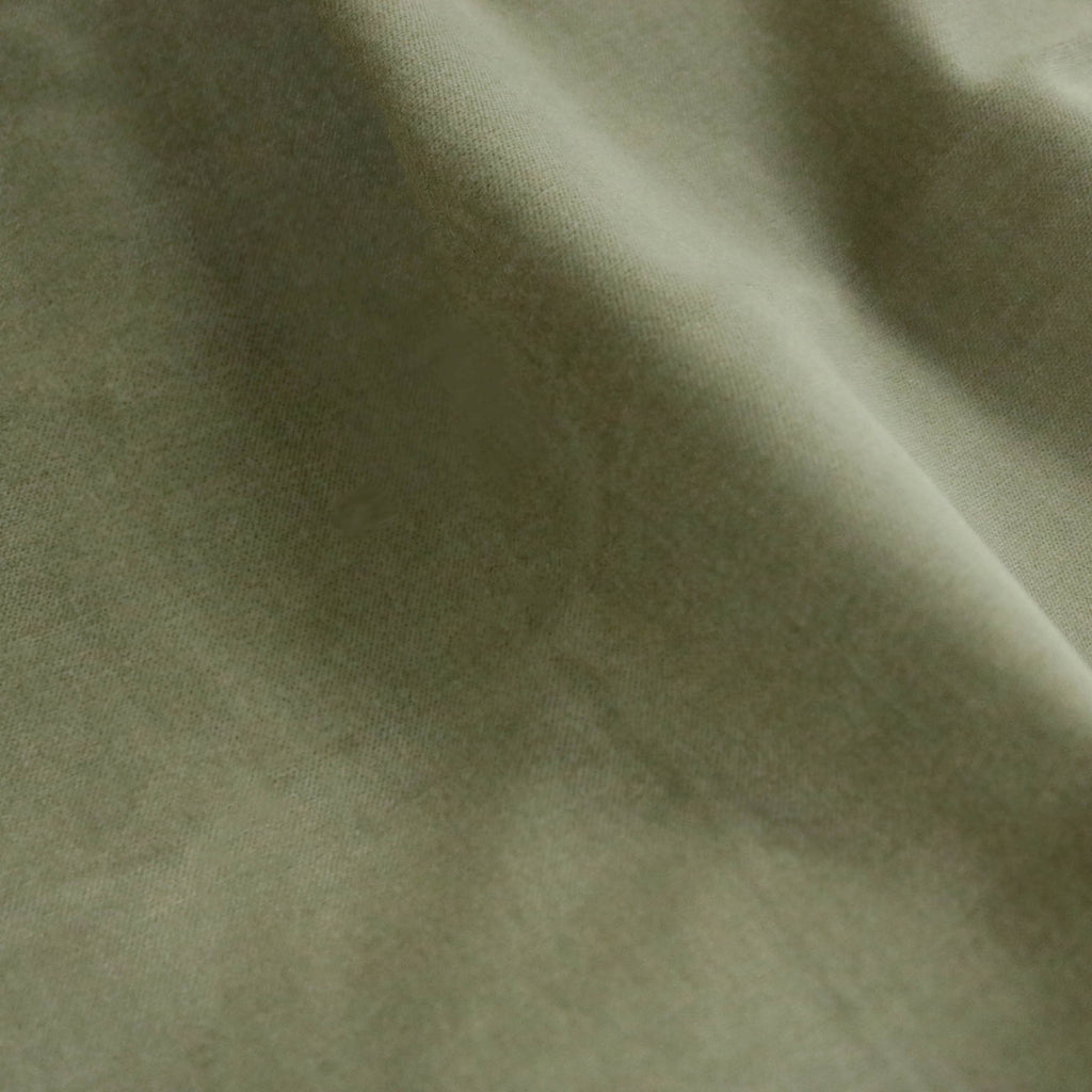 REGAL - BOWIE, 100% COTTON PLAIN VELVET UPHOLSTERY FABRIC BY TH YARD