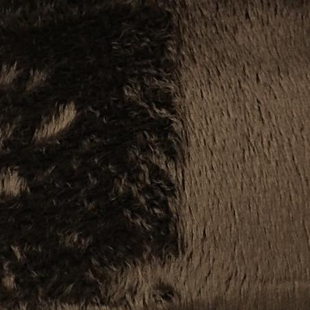 Angel - Long Pile Velvet Fabric by the Yard - Available in 15 Colors - Chocolate - Top Fabric - 10