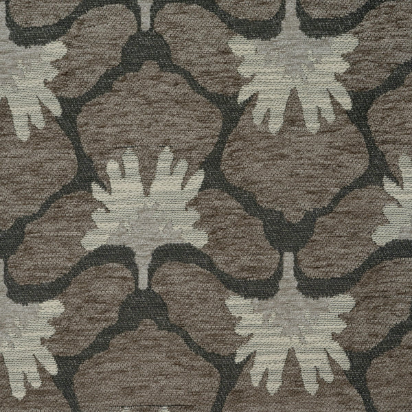 BATTERY - FLORAL PATTERN HEAVY CHENILLE UPHOLSTERY FABRIC BY THE YARD