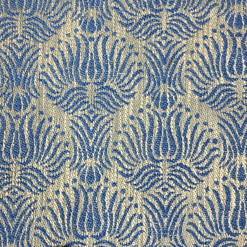 Bayswater - Jacquard Fabric Woven Texture Designer Pattern Upholstery Fabric by the Yard - Available in 10 Colors - Sailor - Top Fabric - 4