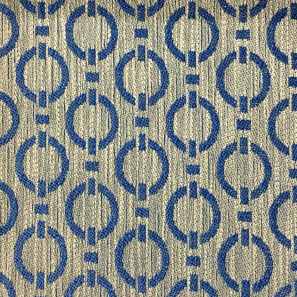 Bond - Woven Texture Designer Pattern Upholstery Fabric by the Yard - Available in 10 Colors - Sailor - Top Fabric - 6