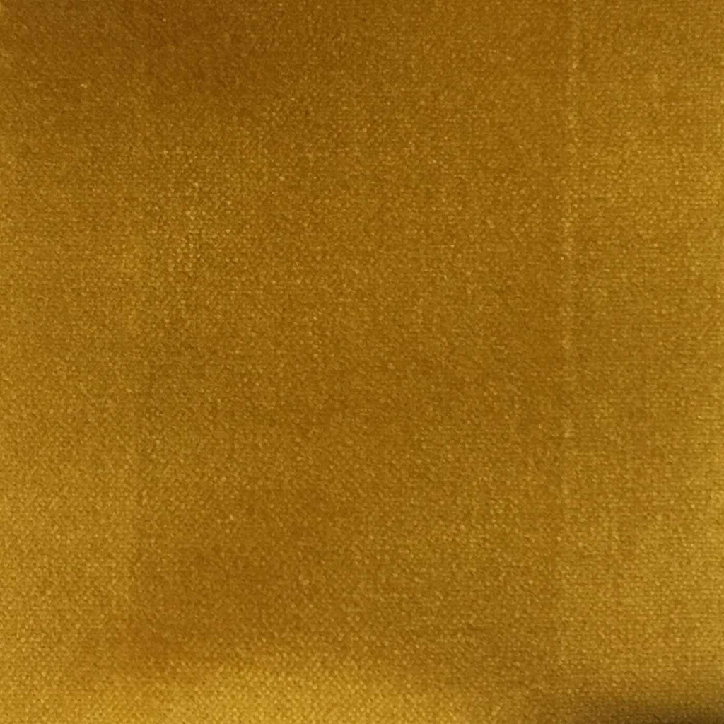 Bowie - 100% Cotton Velvet Upholstery Fabric by the Yard - Available in 77 Colors - Antique Gold - Top Fabric - 45