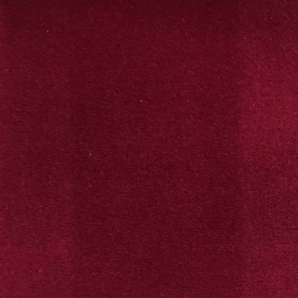 Bowie - 100% Cotton Velvet Upholstery Fabric by the Yard - Available in 77 Colors - Hollyberry - Top Fabric - 57