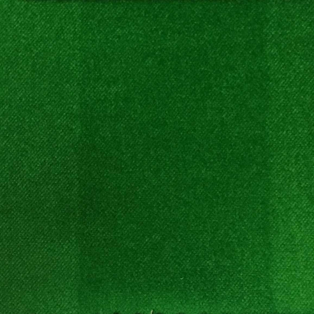 Bowie - 100% Cotton Velvet Upholstery Fabric by the Yard - Available in 77 Colors - Poison Green - Top Fabric - 21