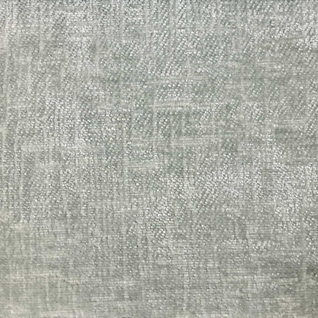 Cardinal - Chenille Upholstery Fabric by the Yard - Available in 16 Colors - Glacier - Top Fabric - 10