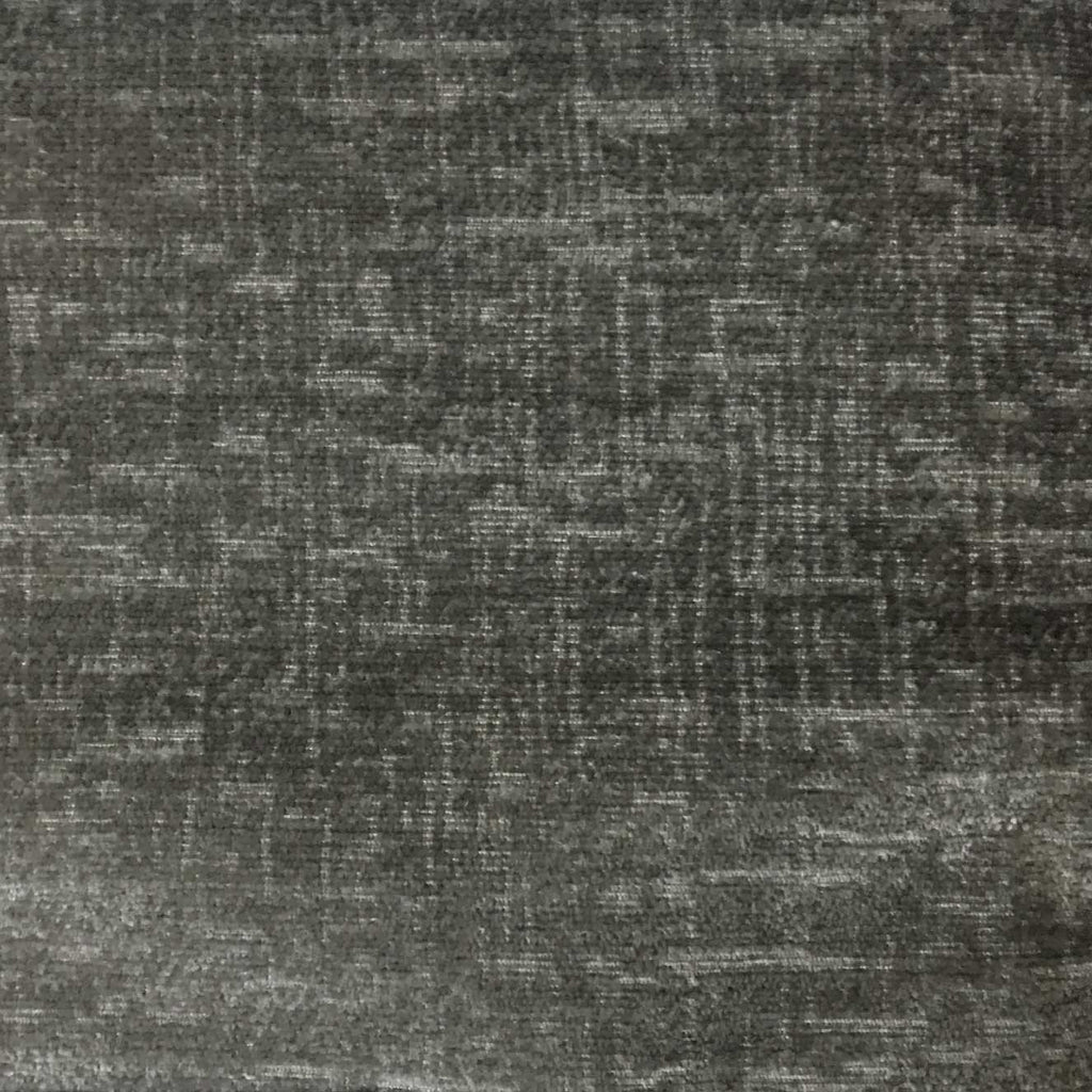 Cardinal - Chenille Upholstery Fabric by the Yard - Available in 16 Colors - Gunmetal - Top Fabric - 14